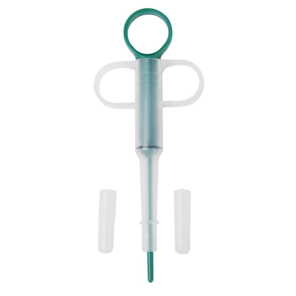 ECOMISTIQ®4xPet Dog Cat Capsule Tablet Pill Piller Pusher Syringe Doser Set-Green|Pet Supplies|Dog Supplies|Health Care|Vitamins & Supplements
