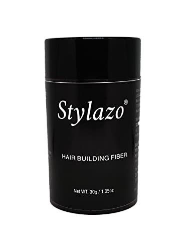 Stylazo Hair Building Fiber Powder Thickening Fibers Hair Loss Treatment 30 gram (Dark Brown)