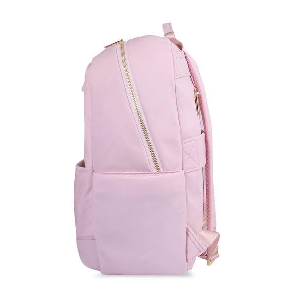 HAMSTER London Pastel Promise Backpack | Trendy School & Casual Backpack for Women | Lightweight Everyday Bag - Pink