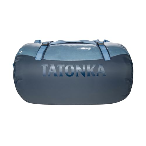 Tatonka Unisex-Adult Durable Travel Bag with Stowable Backpack Shoulder Straps, Elemental Blue, 45 L, Durable Travel Bag With Stowable Backpack Shoulder Straps