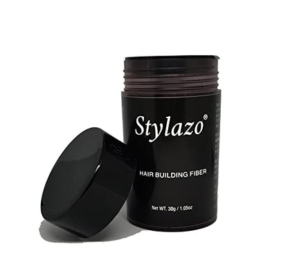 Stylazo Hair Building Fiber Powder Thickening Fibers Hair Loss Treatment 30 gram (Dark Brown)