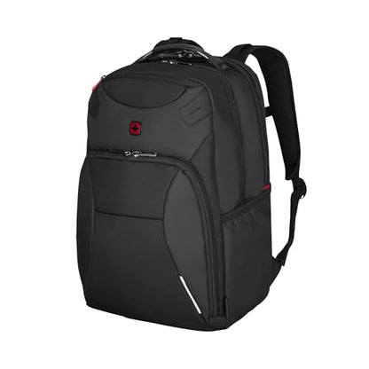 WENGER Cosmic 17" Laptop Backpack, Black, 30 Litres, Swiss Designed, 653187