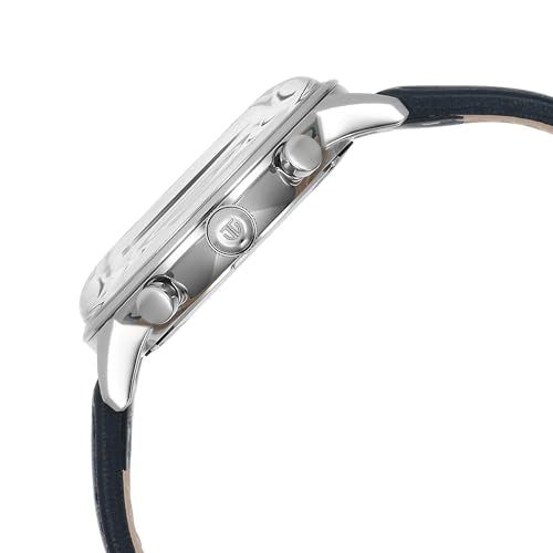 Titan Light Leathers Quartz Multifunction Black Dial Stainless Steel St- image 8