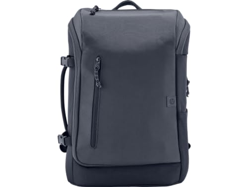 HP Travel 25 Liter 15.6 Iron Grey Laptop Backpack/Lockable zippers; Ref- image 6
