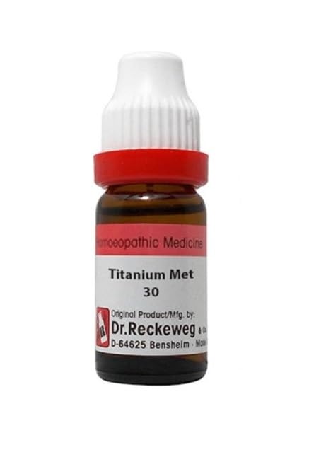 TITANIUM METALLICUM 30 11ML Dr. Reckeweg