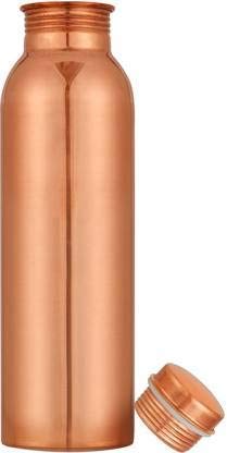 Weston Crafts Copper Water Bottles Brown 1000 ml Fridge Bottle Set of 2