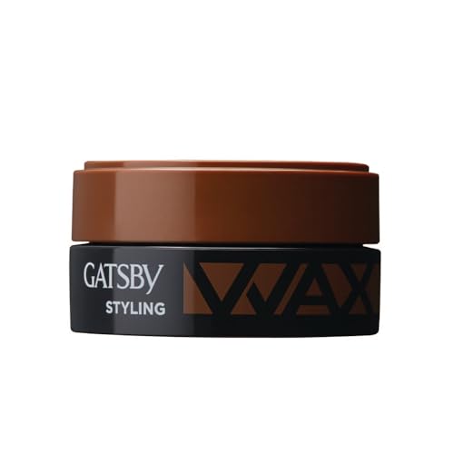 Gatsby Hair Styling Wax - Edgy & Volume, For Hyper Quiff Style, Non Sticky, Volumizing Finish, Anytime Re-Stylable, Easy Wash Off, 75gm