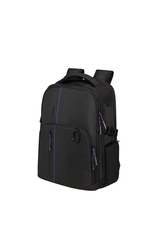 Samsonite BIZ2GO 15.6 Inch Laptop Backpack for Men & Women | Durable Water-Resistant Daytrip Bag with Smart Organiser- Purple