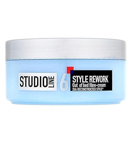 L'Oreal Paris Studio Line 6 Style Rework 24hr Out of Bed Fibre-Hair Styling Cream (150 ml)