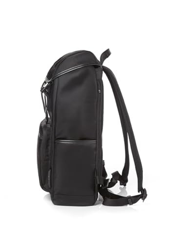 Samsonite Red Ellewood Flap Backpack 32 Cms Black Nylon Premium Casual- image 9