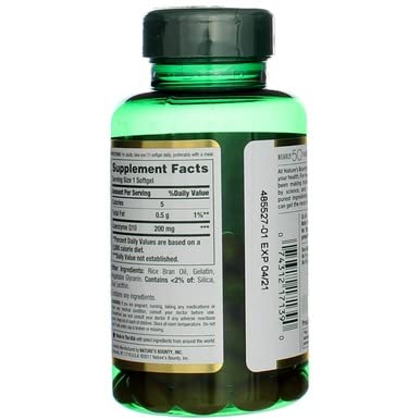 Nature's Bounty CoQ10 200 mg Q-Sorb Softgels, 60 ct