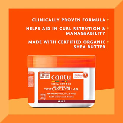 Cantu S/B Twist/Lock Gel 13Oz CT-4030