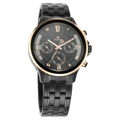 Titan Grandmaster Analog Black Dial Men's Watch NM1787KM02/NN1787KM02/N- image 5