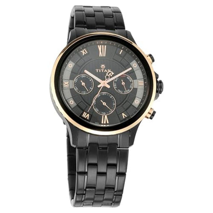 Titan Grandmaster Analog Black Dial Men's Watch NM1787KM02/NN1787KM02/N- image 5