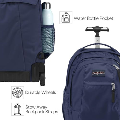 Jansport Unisex Navy Backpack - JTN89003-NAVY-X