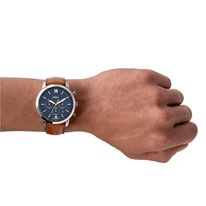 Fossil Analog Blue Dial Men's Watch - FS5453