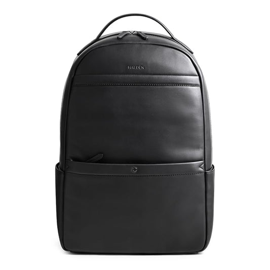 HALDEN Roster Black Backpack for Laptop upto 14.3 inches, 19 L Capacity | Vegan