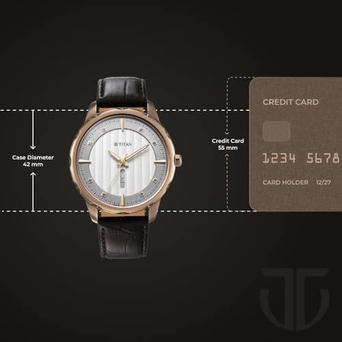 Titan Regalia Opulent Analog with Day and Date White Dial Watch for Men- image 6