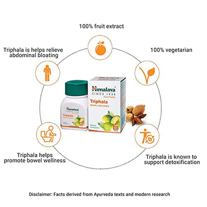 Himalaya Herbals Triphala - 60 Capsules