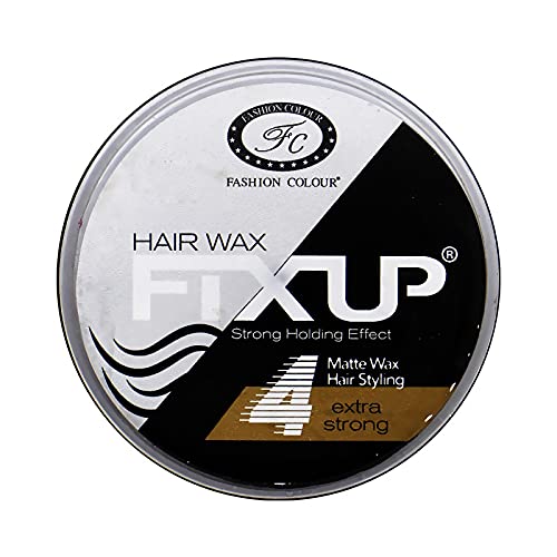 FASHION COLOUR Hair Wax FIXUP | Strong Holding Effect | Matte Wax | Hair Styling | Extra Strong Hold Styling Hair Wax | Easy-to-Wash | Without Harmful Chemicals | 150g