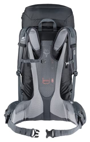 DEUTER Unisex Futura Air Trek 50 + 10L Hiking & Trekking Rucksack Bag, Black