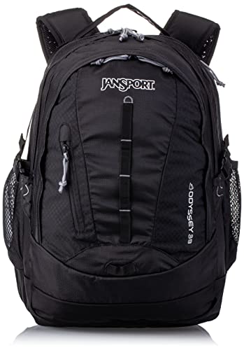 JanSport Odyssey 39 ltrs Black Casual Backpack (JT14G008)