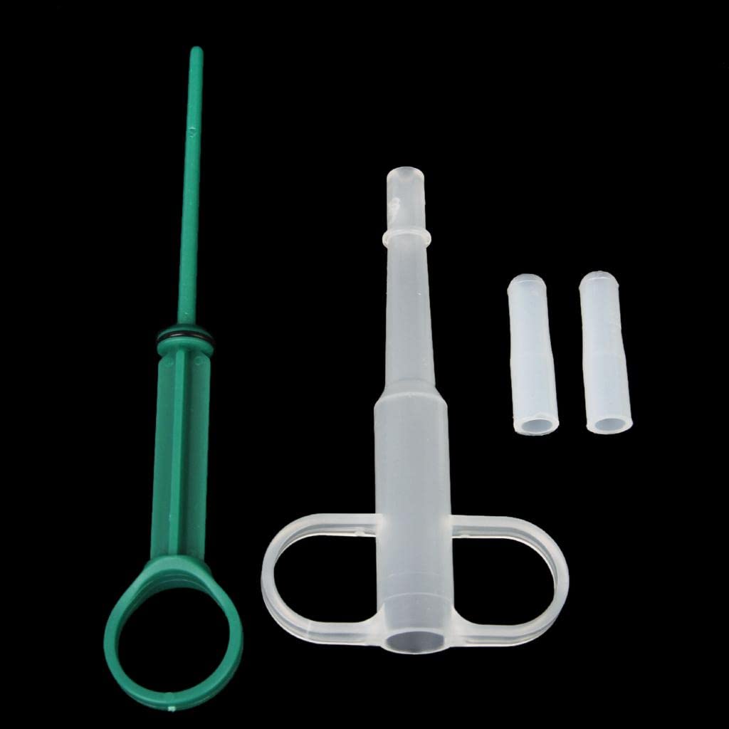 ECOMISTIQ®4xPet Dog Cat Capsule Tablet Pill Piller Pusher Syringe Doser Set-Green|Pet Supplies|Dog Supplies|Health Care|Vitamins & Supplements