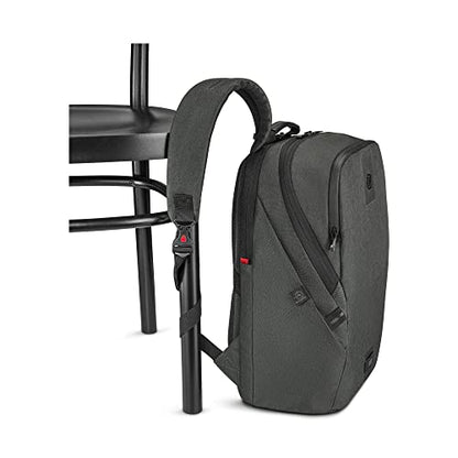 WENGER, MX ECO Light, 16 Inch Laptop Backpack, 20 Liters Charcoal, Swiss Designed-Blend of Style and Function, 612262