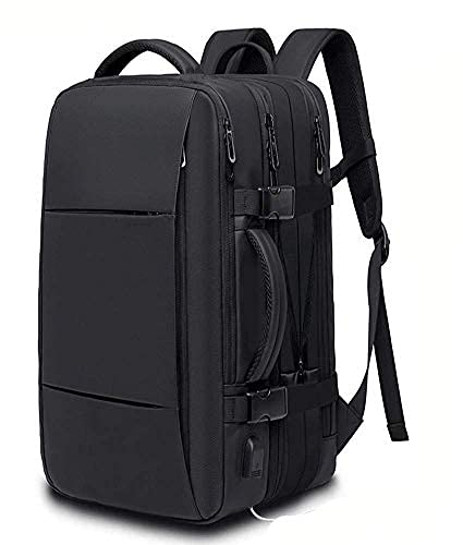 Red Lemon Bange Urban Pack Laptop Backpack for men and women | Multi-Compartment Water Resistant Business Travel Laptop Backpack upto 17" (1908 Black)