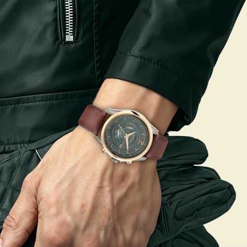 Titan Maritime Analog Green Dial Men's Watch NM1830KL02/NN1830KL02/NP18- image 7