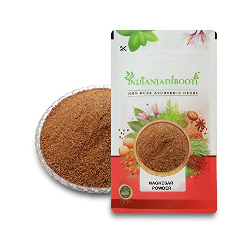 IndianJadiBooti Nagkesar Powder-Nag Kesar Powder-Nagkeshar-Nag Keshar-Ochrocarpu