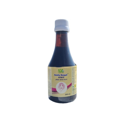 Nature Grace Health Care Mahila Mangal Syrup for Ayurvedic Uterine Tonic | Herbal Supplement for Hormonal Balance | Irregular Periods, PCOS/PCOD Women Herbal Tonic- 200ml, Pack of 1