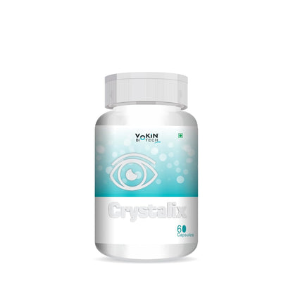 Vokin Biotech Crystalix Complete Eye Health Formula, 60 Capsules