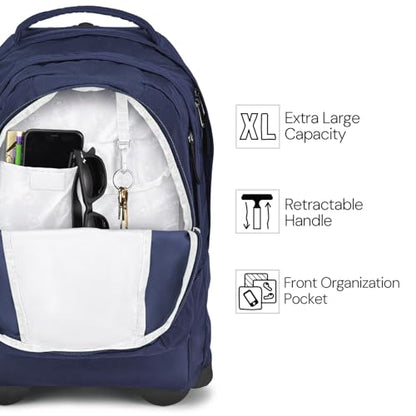 Jansport Unisex Navy Backpack - JTN89003-NAVY-X