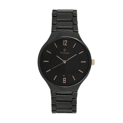 Titan Ceramic Analog Black Dial Men's Watch NM90014KC02/NN90014KC02/NP90014KC02/