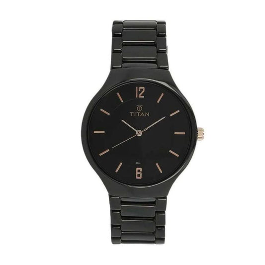 Titan Ceramic Analog Black Dial Men's Watch NM90014KC02/NN90014KC02/NP90014KC02/