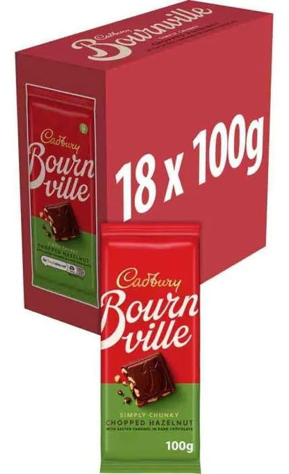 Cadbury Bournville Dark Chocolate Bar, Simply Chunky, 100g