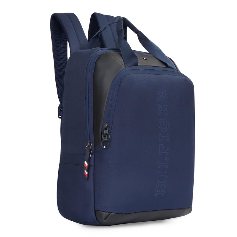 Tommy Hilfiger Unisex Hornet Laptop Backpack - Navy- image 9