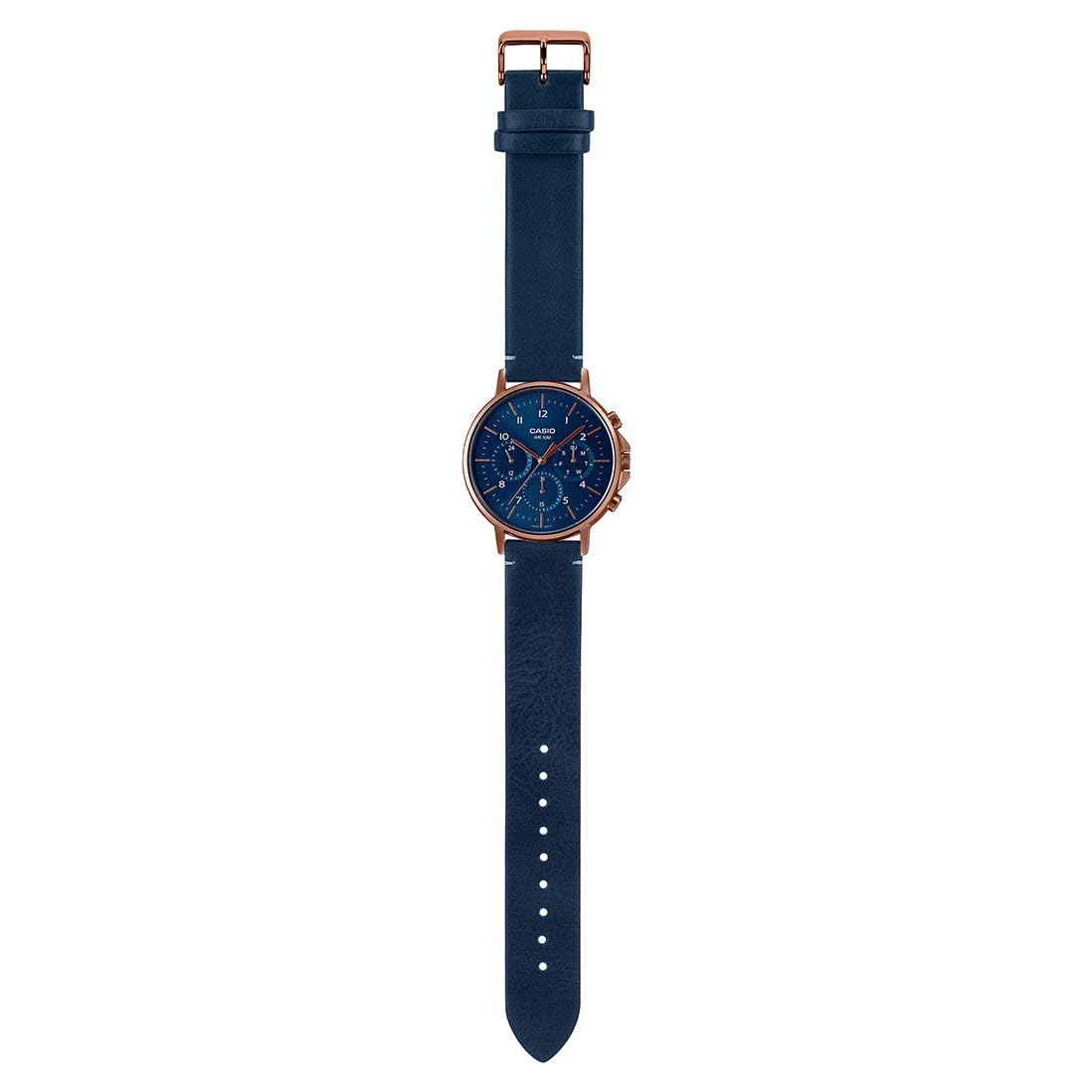 Casio Men Analog Rose Gold Dial Men's Watch - MTP-E321RL-2AVDF (A1849)