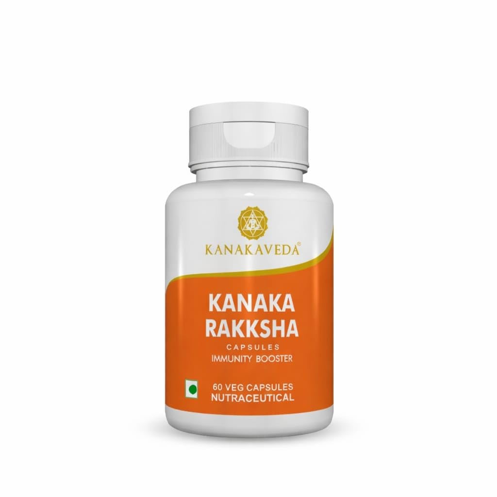 KANAKAVEDA Herbal Antioxidant Capsules | Ayurvedic Blend with Giloy, Ashwagandha, Amla & Tulsi | Daily Wellness Supplement | Supports Immunity & Vitality | 60 Veg Capsules