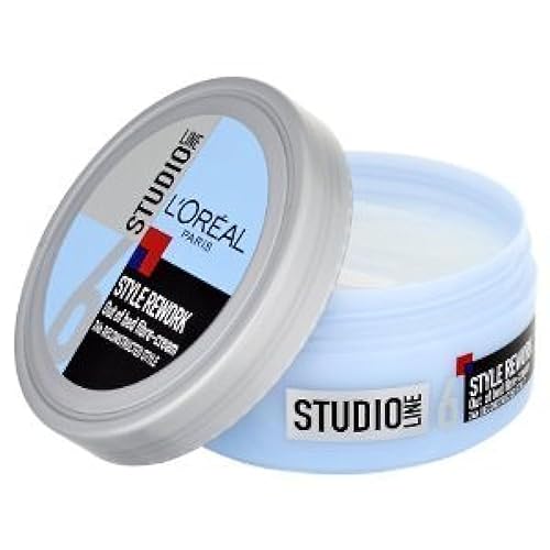 L'Oreal Paris Studio Line 6 Style Rework 24hr Out of Bed Fibre-Hair Styling Cream (150 ml)