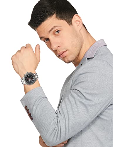 Titan Octane Analog Black Dial Men's Watch-NL90087KM02/NP90087KM02- image 2