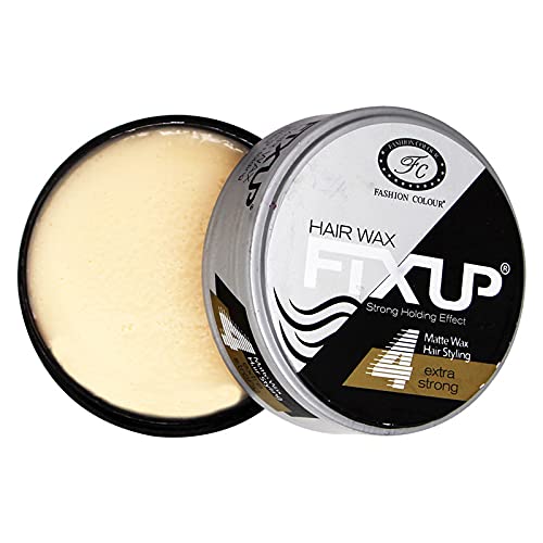 FASHION COLOUR Hair Wax FIXUP | Strong Holding Effect | Matte Wax | Hair Styling | Extra Strong Hold Styling Hair Wax | Easy-to-Wash | Without Harmful Chemicals | 150g