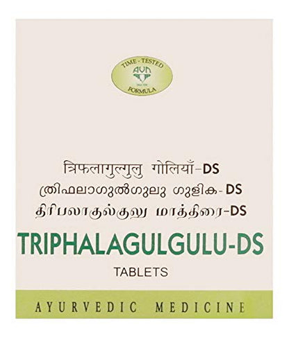 AVN Triphalagulgulu DS Tablets (Pack of 1) (100 Tablets)