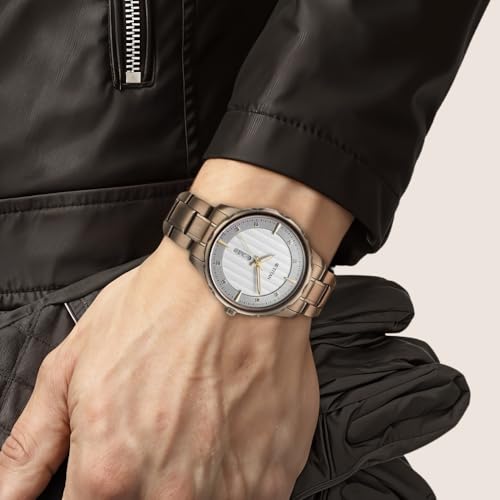 Titan Analog Off-White Dial Men's Watch-1875QM01- image 7