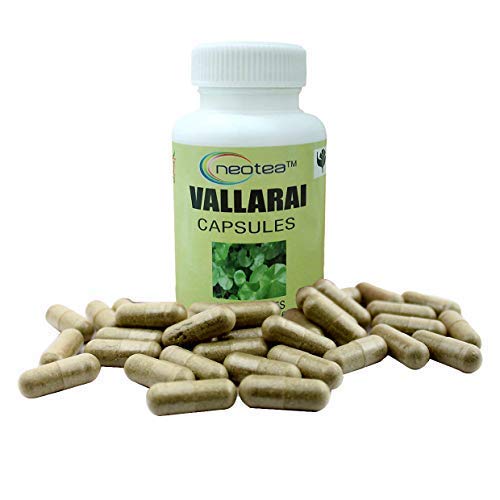 Neotea Vallarai Capsules | Ballari Brahmi Soppu Kacappi | 500Mg -100 Ve- image 4