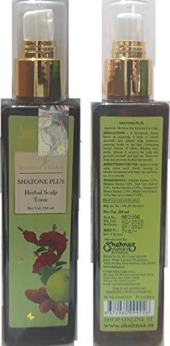 Shahnaz Husain Shatone Plus Herbal Scalp Tonic 200 mL, CREAM