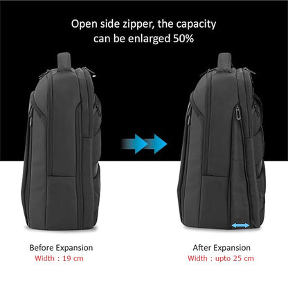 Artistix Archer Expandable | Multifunctional Laptop Bag | Travel Bag Pack | Anti Theft Backpack for Office, Business (35 Litre, 15.6 Inch)