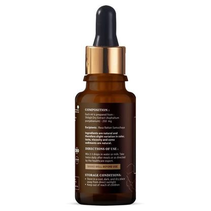 Nirvasa Shilajit Liquid, Ayurvedic, Raw Shilajit for men - 30 ml X 1- image 8