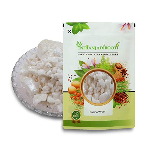 IndianJadiBooti Surma White, 250 Grams Pack